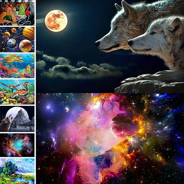 DIY 5D Full Drill Diamond Planet Painting Cross Stitch Kit Home Decor Craft DIY 5D Full Drill Diamond Planet Painting Cross Stitch Kit Home Decor Craft